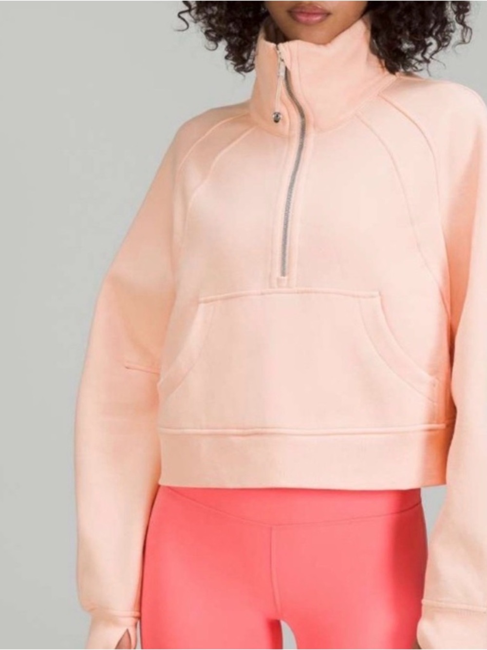 Lululemon  scuba oversized half zip hoodie Size M/L